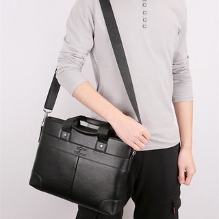 HIKING กระเป๋าธุรกิจ กระเป๋าถือ กระเป๋าสะพายไหล่ผู้ชาย Laptop Bags ซองแล็ปท็อป Korean Style #3
