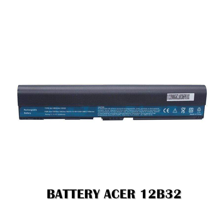 โปรโมชั่น BATTERY ACER 12B32 แบตเตอรี่โน๊ตบุ๊ค Battery Notebook รุ่น Aspire One 725 756 V5-171 AL12A31 AL12B31 AL12B32 ล