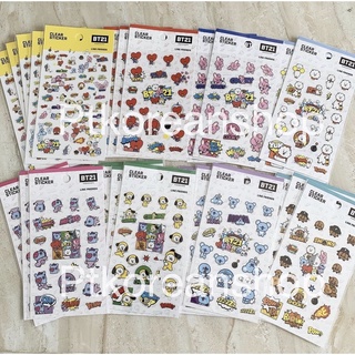 [#BT21] พร้อมส่ง!!! Clear Sticker