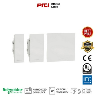 Schneider AvatarOn A M3T31_ Switch สวิตช์สองทางพร้อมพรายน้ำ ขนาด 1 / 1.5 / 3 ช่อง สีขาว / ดํา / เทา