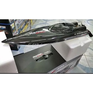 เรือบังคับไฟฟ้า FT011 ความเร็ว 65 กม.ความยาว 65 cm Brushlessmotorลาบเคปล่า RTR ลำใหญ่มากวิทยุควบคุมเป็นแบบ 2.4Ghz ลำใหญ่