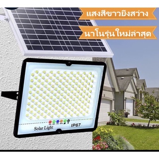 นาโนเทคโนโลยีใหม่ล่าสุด Solar Lights ไฟสปอตไลท์ กันน้ำ ไฟ ใช้พลังงานแสงอาทิตย์ โซลาเซลล์ ไฟถนนเซล ไฟกันน้ำกลางแจ้ง