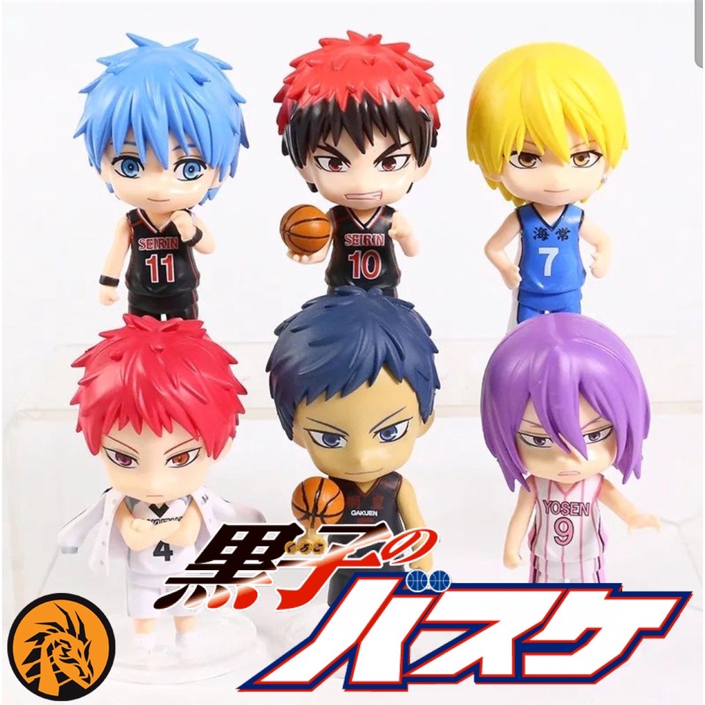 พร้อมส่ง โมเดล คุโรโกะ Kuroko No Basket ขนาด 10 ซม. เกรดพรีเมี่ยม งานสวยมาก ขยับแขนได้ น่ารัก น่าสะสมครับผม