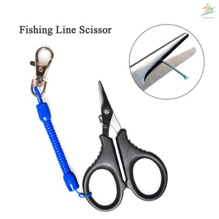 Ecogoing Lixada Small Fishing Scissors Line Cutter Cutting Fishing Lures Stainless Steel