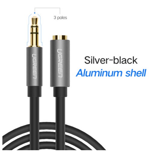 Ugreen(AV118) Jack 3.5mm Audio Extension Cable Male to Female for PC Phone