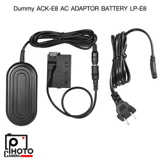 Dummy Battery ACK-E8 AC Adapter Battery LP-E8 for Canon 700D 650D 600D