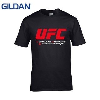 เสื้อยืดโอเวอร์ไซส์เสื้อยืดเสื้อท็อป championship ufc สําหรับผู้ชายS-3XL