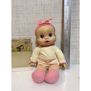 Baby alive doll ตัวผ้า มีเสียง ของแท้ สภาพ89-98%