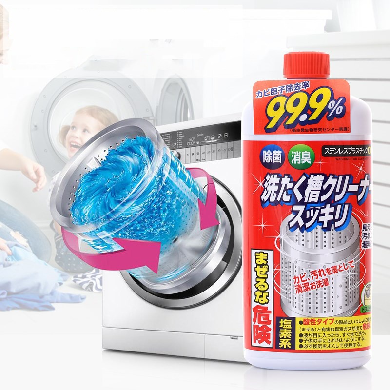 พร้อมส่งRocket Soap Washing Machine Cleaning 550g น้ำยาล้างถังเครื่อง