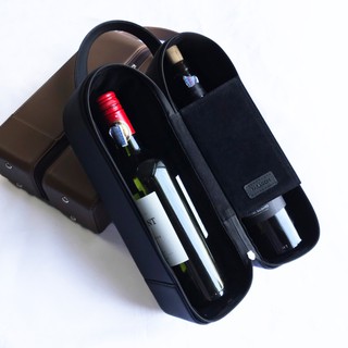 กระเป๋าใส่ไวน์ กล่องใส่ไวน์ Wine holder Wine bag แบบ 2 ขวด