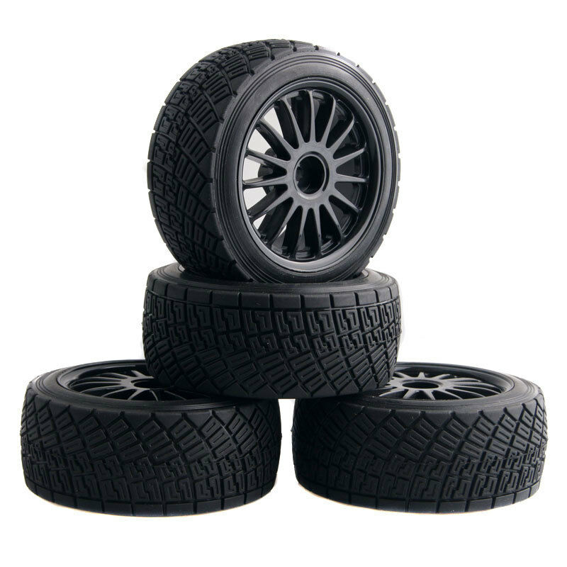 อาร์ซี (108075+108076) WR8 Tarmac 2.2" ยางและล้อ 4P สําหรับ HPI 1:8 WR8 FLUX
