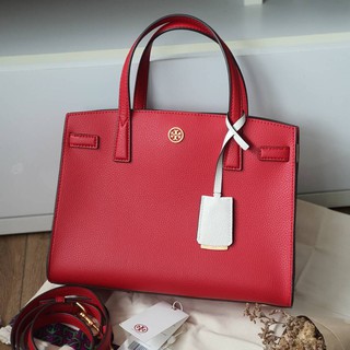 TORY BRUCH WALKER SMALL SATCHEL #Red