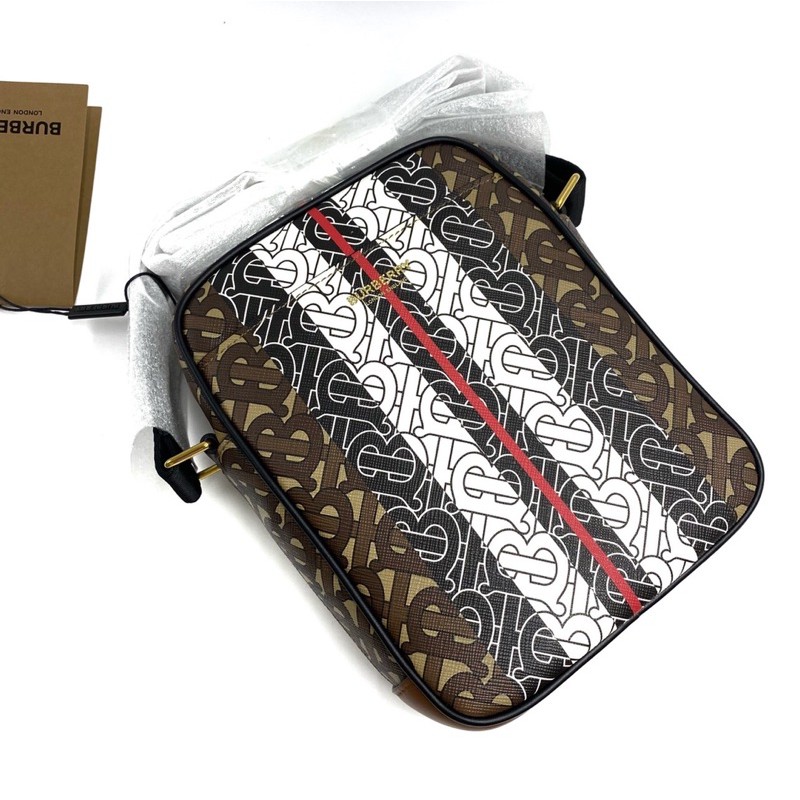 Burberry Vertical TB crossbody bag unisex กระเป๋า ของแท้ ส่งฟรี EMS