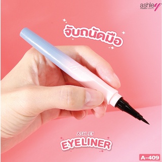 A-409 Eyeliner อายไลน์เนอร์สูตรกันน้ำที่ให้สีดำเข้มคมชัด