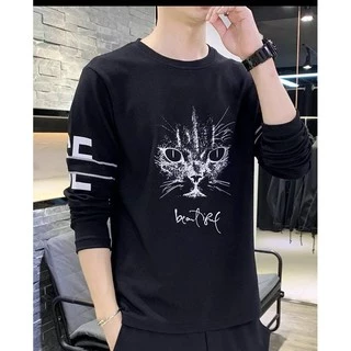เสื้อยืดผู้ชายแขนยาวคอกลม(สกรีน) (TSH-030A 030B)