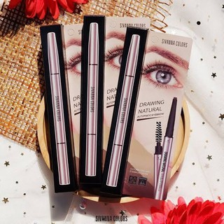 เขียนคิ้วน้องใหม่มาเเรง sivanna color drawing natural automatic eyebrows es8007