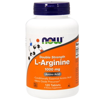 💥พร้อมส่ง💥🇺🇸 Now Foods L-Arginine, 1,000 mg, 120 Tablets