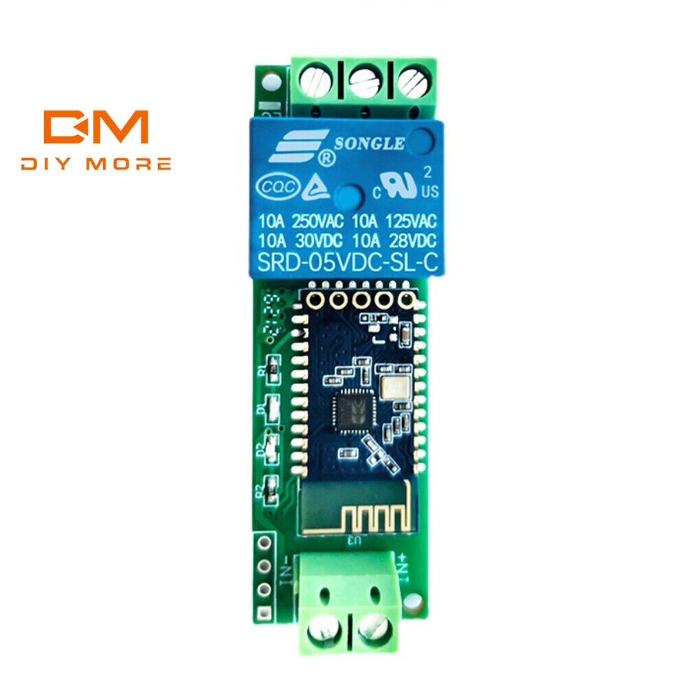 DIYMORE 5V / 12V โมดูลรีเลย์บลูทูธควบคุมระยะไกล App BlueSPP_37สวิทช์ Iot สมาร์ทโฮม 5V/12V โมดูลรีเลย
