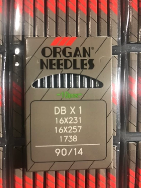 เข็มจักรเย็บ(เทา)แท้ DBx1 เบอร์9—เบอร์23 ORGAN จักรเย็บอุตสาหกรรม เข็มออแกนแท้ thumbnail 7