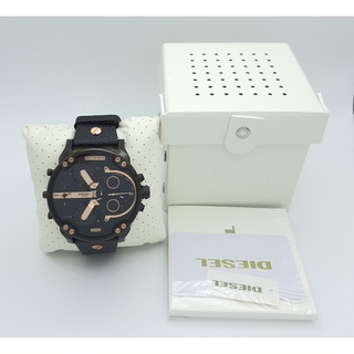 นาฬิกา DIESEL MENS DZ7350 57 MM MR.DADDY 2.0 QUARTZ CHRONOGRAPH 3 TIME ZONE พร้อมกล่อง (ใหม่)