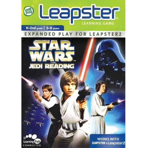 LeapFrog Leapster Learning Game Star Wars Jedi Reading
