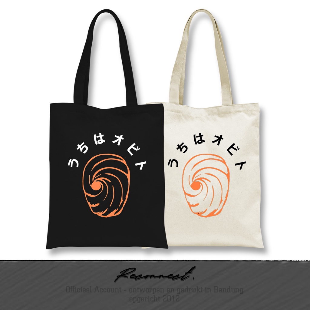 เชื่อมต่อกัน ToteBag Anime Naruto Tobi Akatsuki - FREE ADD NAME