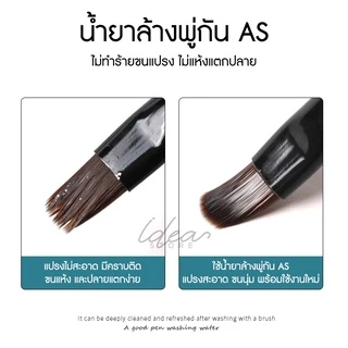 น้ำยาล้างพู่กัน น้ำยาล้างแปรง 60ml AS Nail Brush Cleanser พร้อมส่ง!