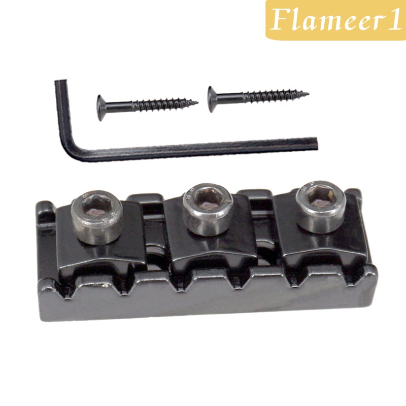 [Flameer1] อุปกรณ์ล็อคสายกีต้าร์ไฟฟ้า 43 มม. สําหรับ Tremolo Bridge สีทอง