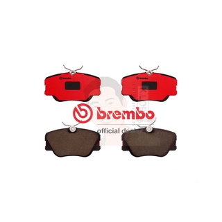 P50 008C ผ้าเบรก-F-แท้ BREMBO รุ่น Ceramic : BENZ E-Class (W124) 200 220 230 280 300 W202 W201 85-93 การันตีคุณภาพมา...