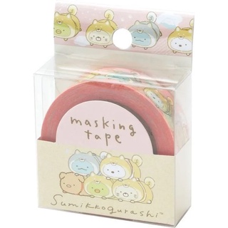 เทปกาว Masking Tape 15 mm x 12 m ลาย Sumikko Gurashi Type2 sg / Sumikko Gurashi / SumikkoGurashi