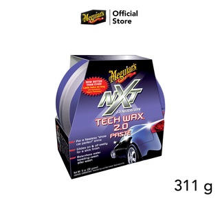 Meguiars G12711 NXT Generation Tech Wax 2.0 Synthetic Paste Car Wax เน็กซ์ เจนเนอเรชั่น เทคแว็กซ์ ชนิดขึ้ผึ้ง ขนาด 311 กรัม