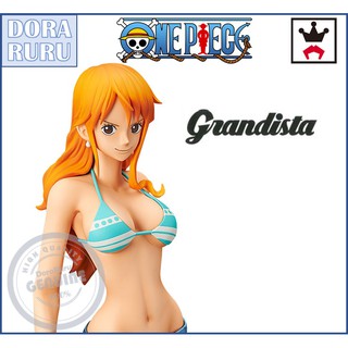 Banpresto Figure - One Piece Grandista Nami โมเดล ฟิกเกอร์ วันพีช นามิ ของแท้ ญี่ปุ่น แมวทอง