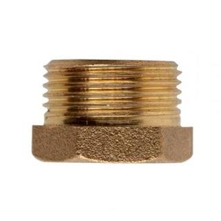 ปลั้กอุดทองเหลือง BRASS 3152 (1/8", 1/4", 3/8", 1/2") (งานน้ำ,งานลม,งานปั้ม)