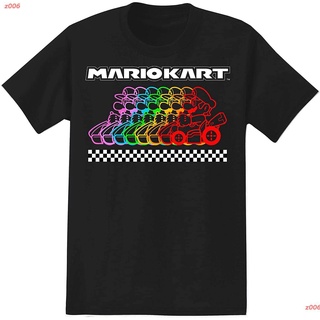 เสื้อยืดสีขาว โกคาร์ท เสื้อยืดพิมพ์ลาย Nintendo Mens Video Game Shirt - Mario, Luigi, Zelda, Kirby, And Donkey Kong