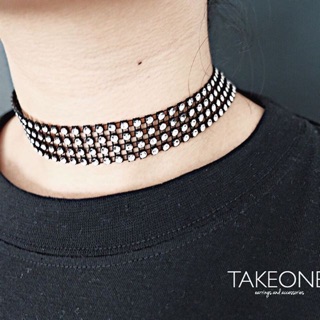 Choker เพชรหลุมสีดำ ชิคๆ