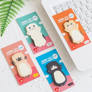 30pcs/bag Cartoon Cute Cat Series N-time Stickers Post-it Notes   Student Account Notes