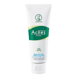 Acnes Deep Cleansing &amp; Whitening Wash 50 ml.