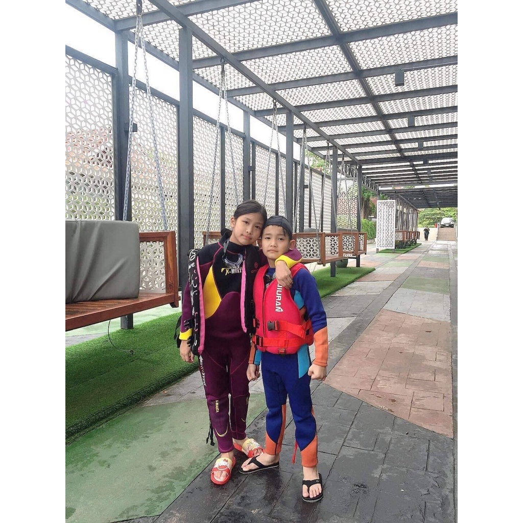 เสื้อชูชีพ เด็กโต 9-15 ขวบ Size M & ผู้ใหญ่ Size L,XL,2XL  รับนน.ได้ถึง 45-110 กก. มีสายคล้องขา เนื้อผ้าดีมาก - รูปที่ 3