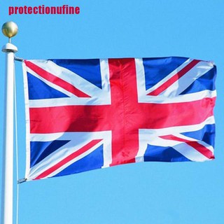 [protectionufine]90*150cm British Flag Uk United Kingdom Banner Britain Union Jack Pennant