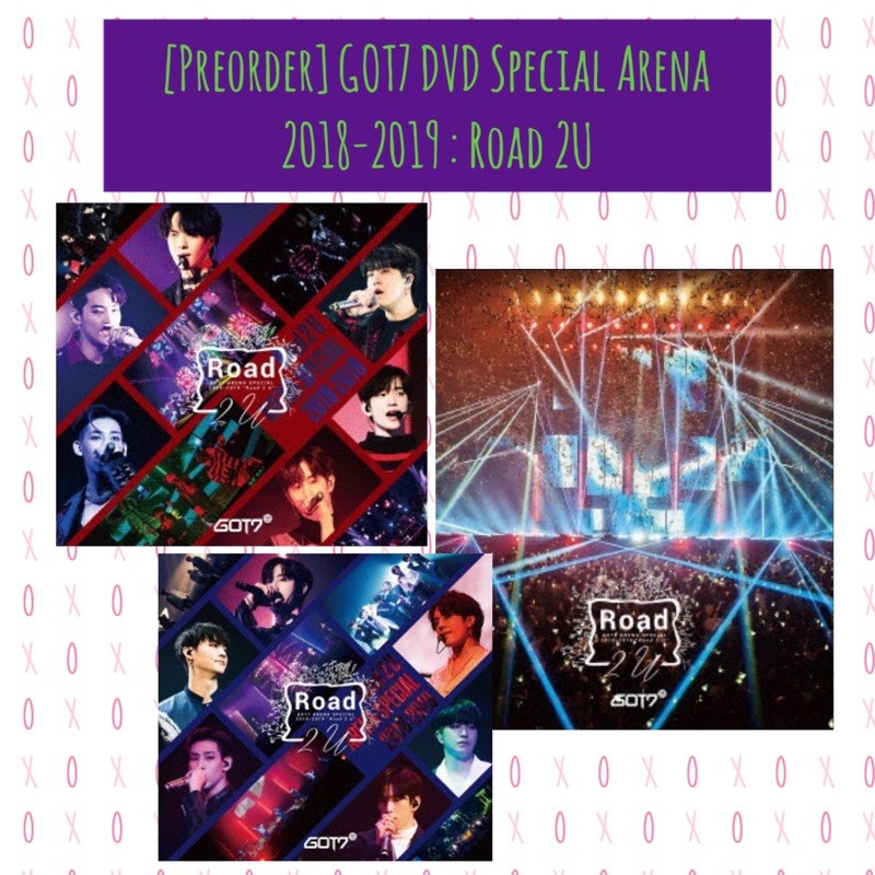 💯‼️ [Preorder] GOT7 DVD Special Arena 2018-2019 : Road 2U