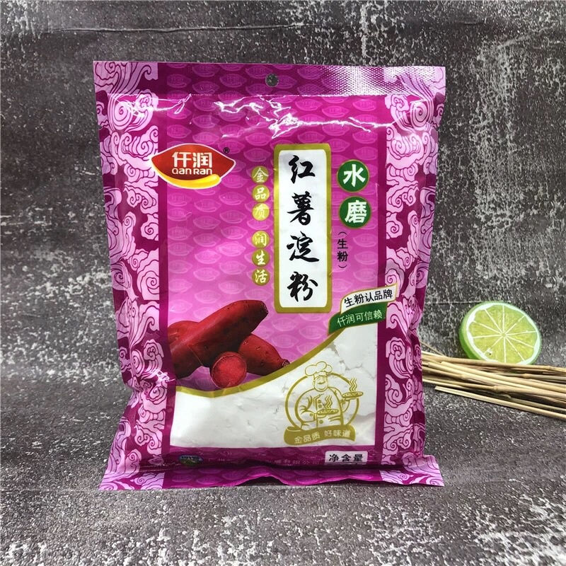แป้งมันเทศ พร้อมส่ง(红薯淀粉)ขนาด 208g ผงมันเทศ มันเทศ สามารถนำไปทำเส้นมัน เยลลี่ ลูกชิ้น ติ่มซำกวางตุ้ง และอีกเมนูหลากหลาย