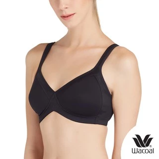 Wacoal Motion Wear Level 2 บราออกกำลังกาย รุ่น WR1482 สีดำ (BL)