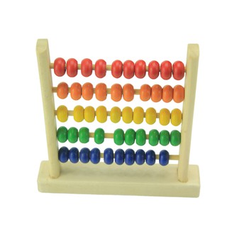 Abacus ลูกคิดไม้ ของเล่นการเรียนรู้สำหรับเด็ก