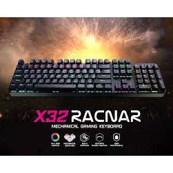 NUBWOX30, X32 RACNAR MECHANICAL GAMING KEYBOARD คีย์บอร์ดแมคคานิคคอล)ประกัน 1ปี