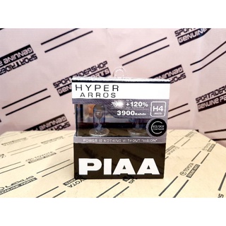 หลอดไฟหน้า PIAA Hyper Arros ขั้ว H4 3900K