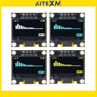 โมดูลหน้าจอ LCD 0.96 นิ้ว OLED IIC Serial OLED 128X64 I2C SSD1306 12864 GND VDD SCK SDA สําหรับ Arduin