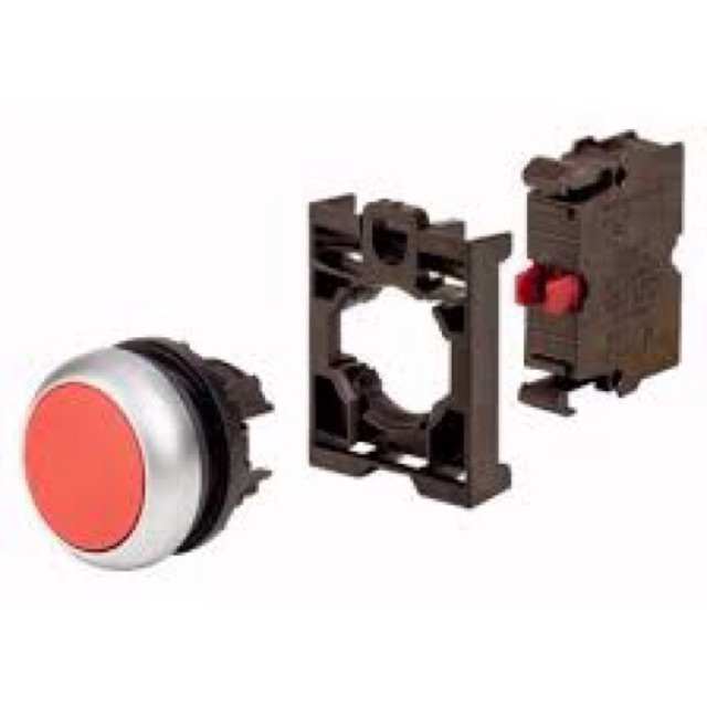 Eaton สวิตช์ปุ่มกด-เด้งกลับ M22-D-X Push Button อีตั้น (EATON) (Moller)