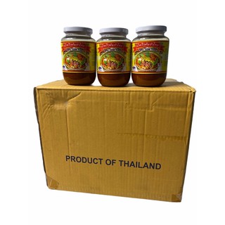 น้ำพริกต้มยำ ตรา กุ้งไทย TOMYUM PASTE 454g,16OZ ขนาดกลาง 1ลัง/บรรจุ 24 ขวด/บรรจุปริมาณ 454g ราคาส่ง ยกลัง สินค้าพร้อมส่ง