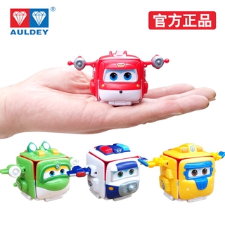 Audi Double Diamond Super Fei Xia แพ็คเกจสนุก Le Di 7 Little Love 5 Multi Deformation Robot Boy Girl Toy