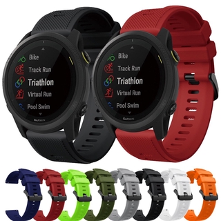 สายนาฬิกาข้อมือซิลิโคนสําหรับ Garmin Forerunner 745